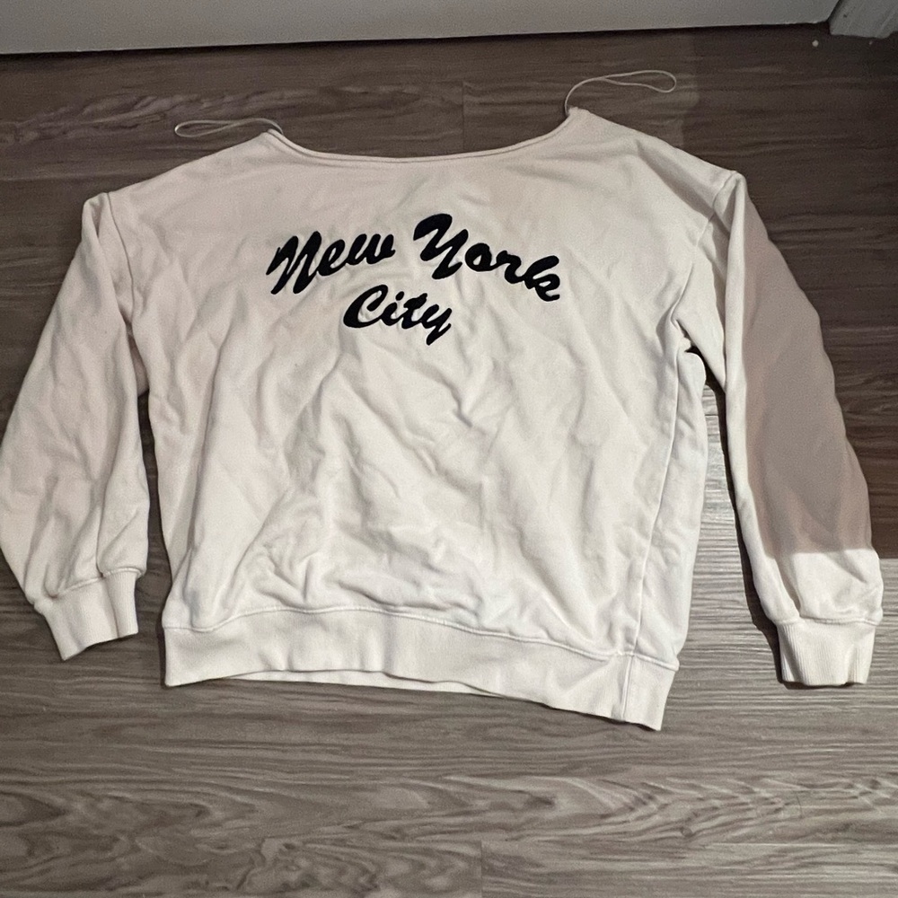 White New York City Sweatshirt
